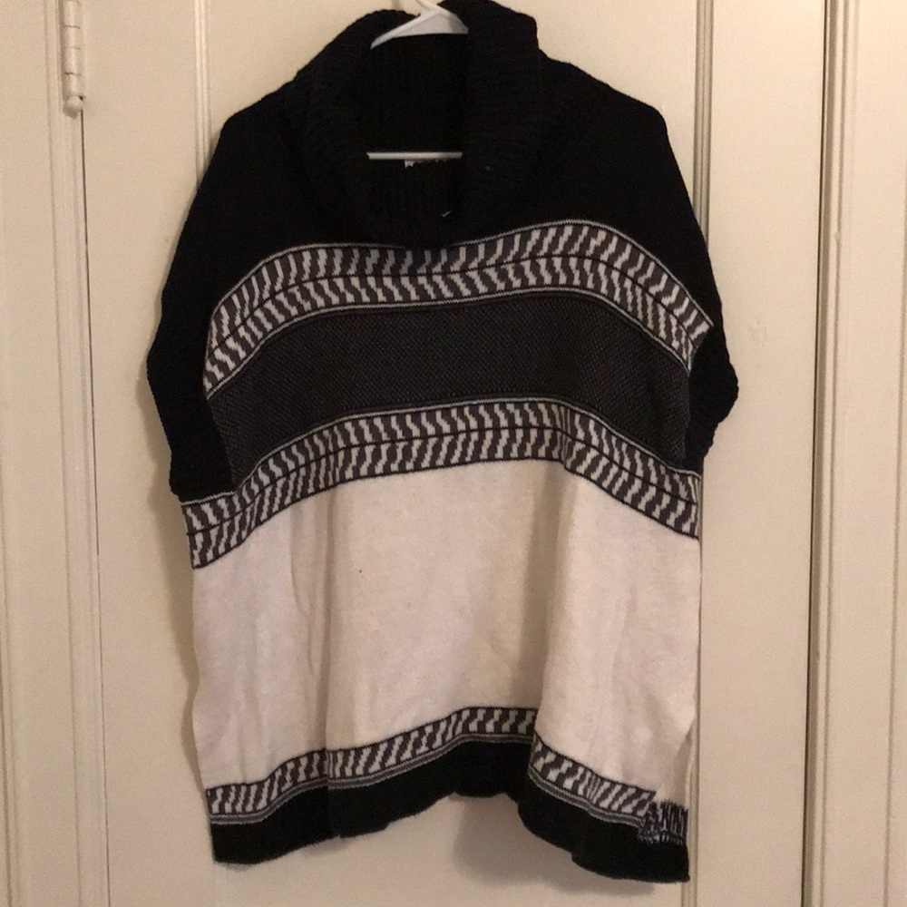 Cowl Turtleneck oversized sweater